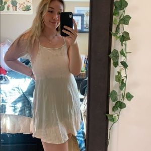 billabong green tie dye dress